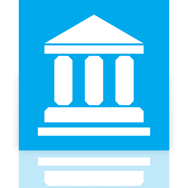 libraries, mirror icon