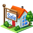 house, sale icon