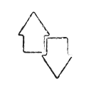 arrow, chain, connection, downloading, ftp, link, uploading svg vector icon