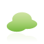 cloud, green, weather icon