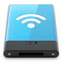 airport, blue, w icon