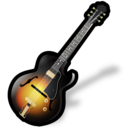 guitar, instrument, music icon