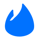 dating, media, social, tinder svg vector icon