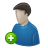 user,add,plus,account,profile,people,human icon