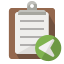 clipboard,left icon