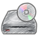 cd, driver icon