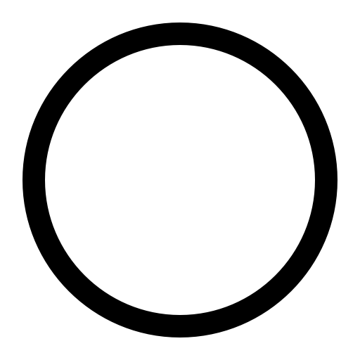 Circle B svg vector icon