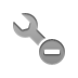 technical,wrench,delete icon