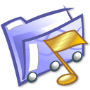 folder,music icon