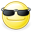 cool, face, gnome icon