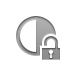 contrast,lock,open icon