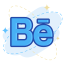 behance, media, social svg vector icon