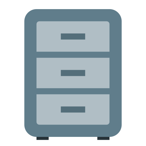 Filing Cabinet svg vector icon