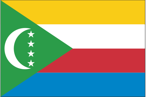 Comoros svg vector icon