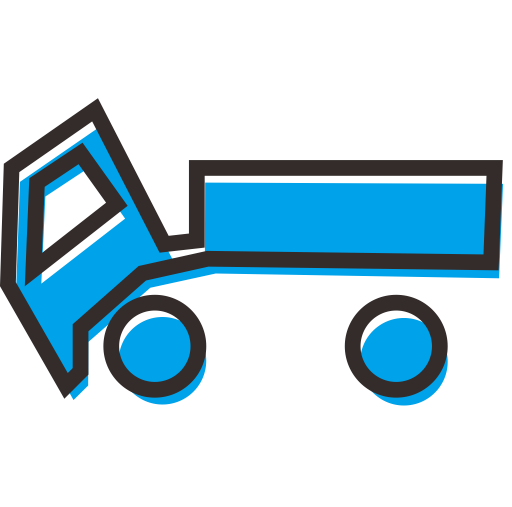 Cab Rollover svg vector icon