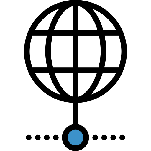 Worldwide svg vector icon