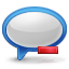 comment, delete icon