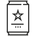 beverage, can, cola, drink svg vector icon