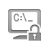 terminal,lock,open icon