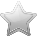 bookmark, favorite, silver, star icon