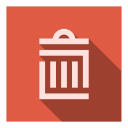 delete, eliminate, garbage, litter, recycle, remove, trash svg vector icon