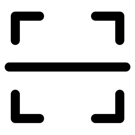 Scan svg vector icon