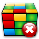 cube,close,no,cancel,stop icon