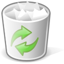 user,trash,full,recycle bin,account,profile,people,human icon