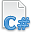 page,white,csharp icon