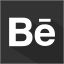 social,media,flat,shadow,set,behance icon