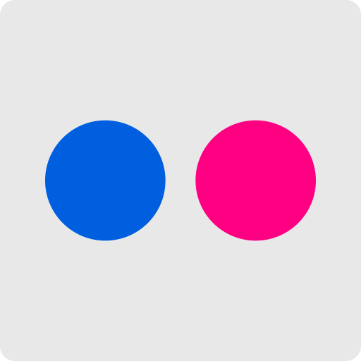 Social Flickr svg vector icon