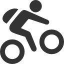 mountain,biking icon