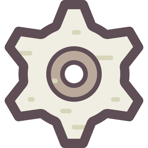 Settings svg vector icon