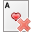 card, delete, playing icon
