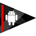 android, media, online, social svg vector icon