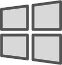 brand, logo, microsoft, network, social svg vector icon