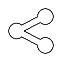 global, interface, internet, media, share, social, web svg vector icon