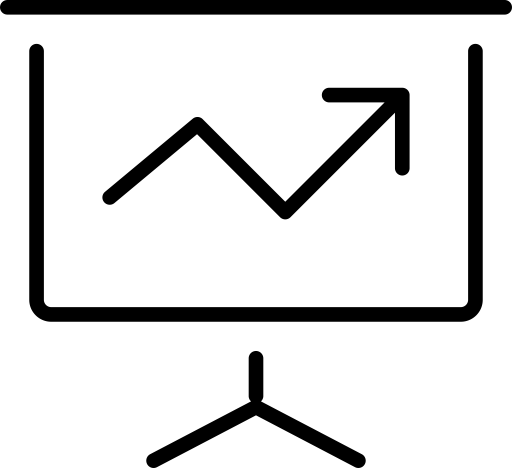 Presentation svg vector icon