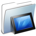 graphite,smooth,folder,wallpaper icon