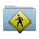 folder,blue,public icon