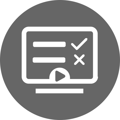 Interactive Teaching Material svg vector icon