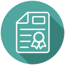 certificate, commerce, invoice, safe transaction, trade, withdraw money svg vector icon