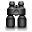 binoculars, find, search icon