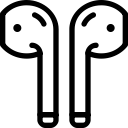 airpods svg vector icon