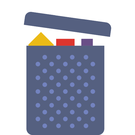 Trash svg vector icon