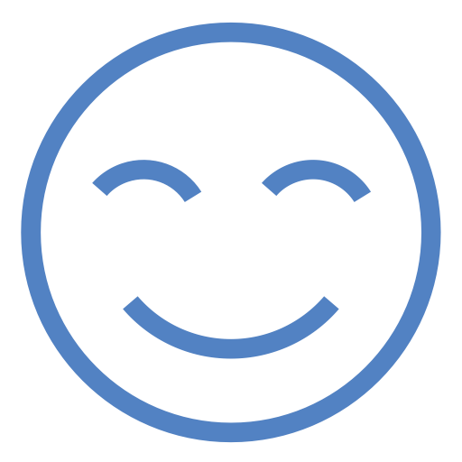Happy svg vector icon