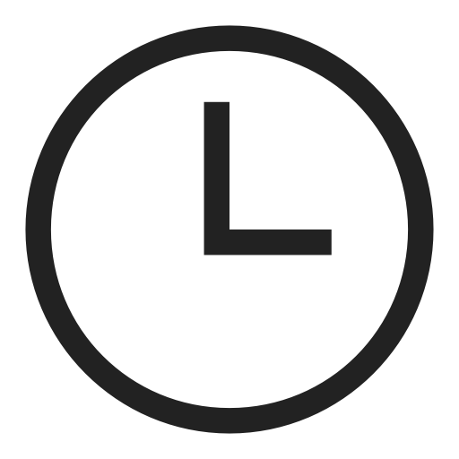 Time svg vector icon