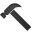 hammer, tool icon