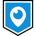 logo, media, periscope, social svg vector icon