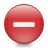 minus, orb icon